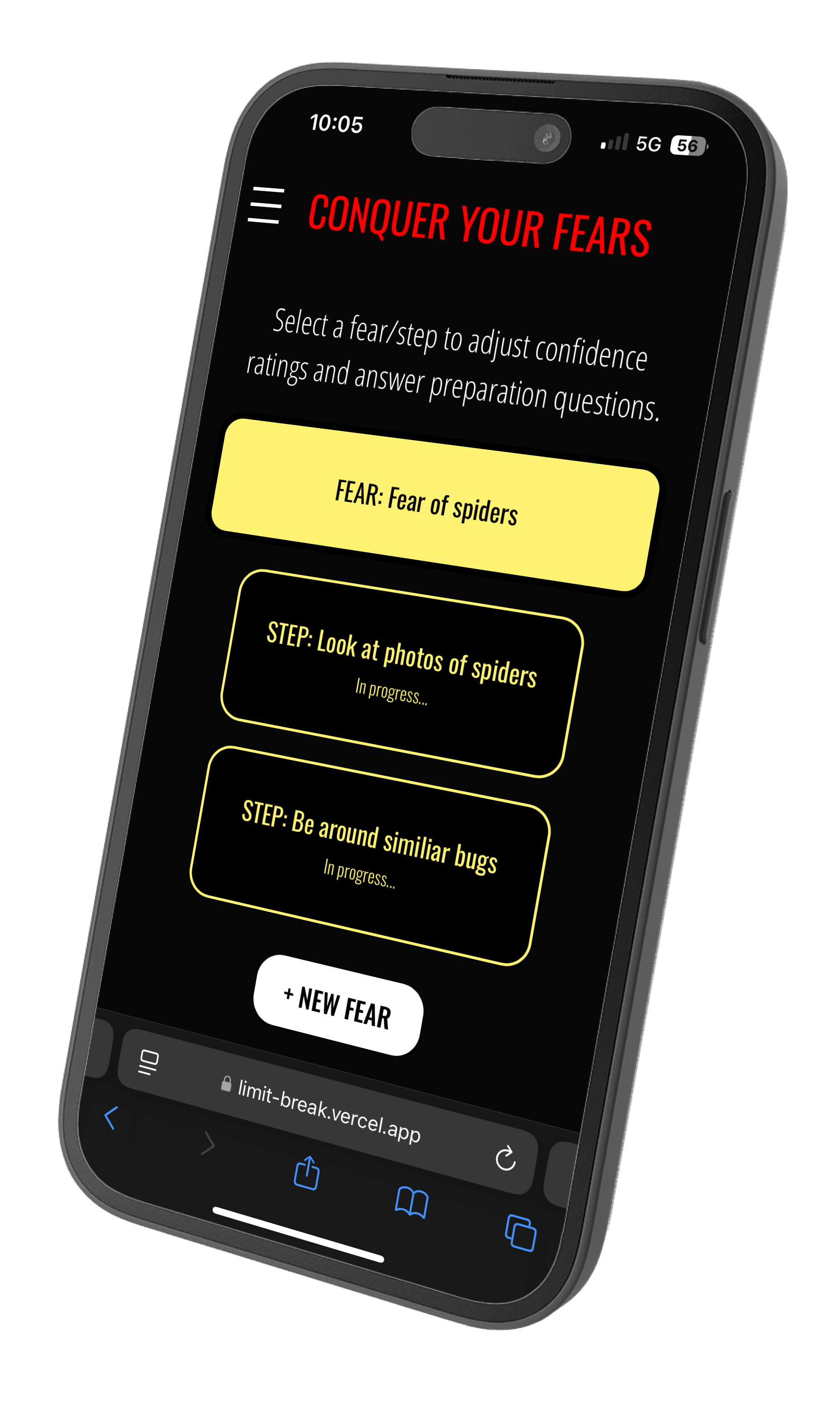 image of limit break app