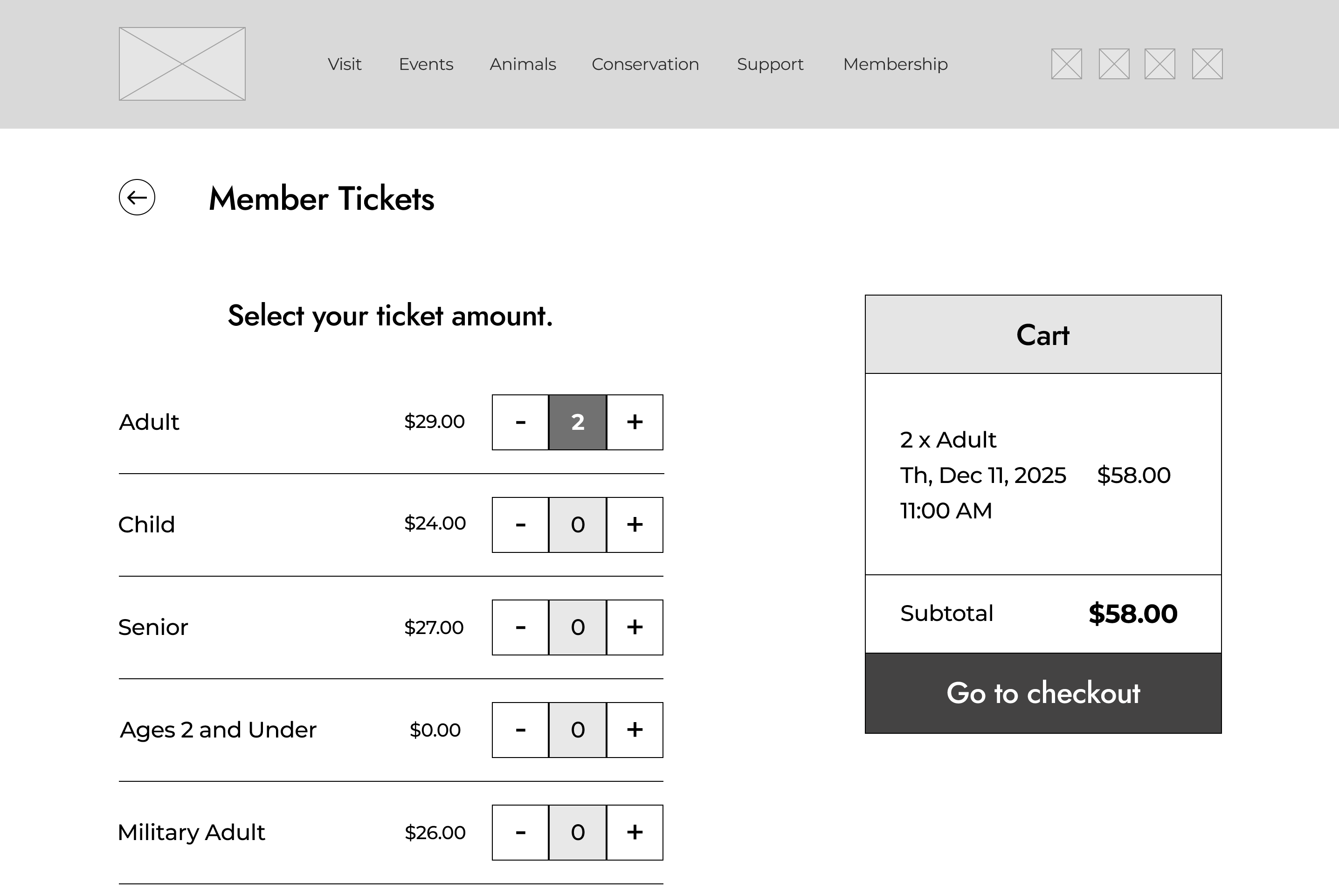 midfid ticketing page
