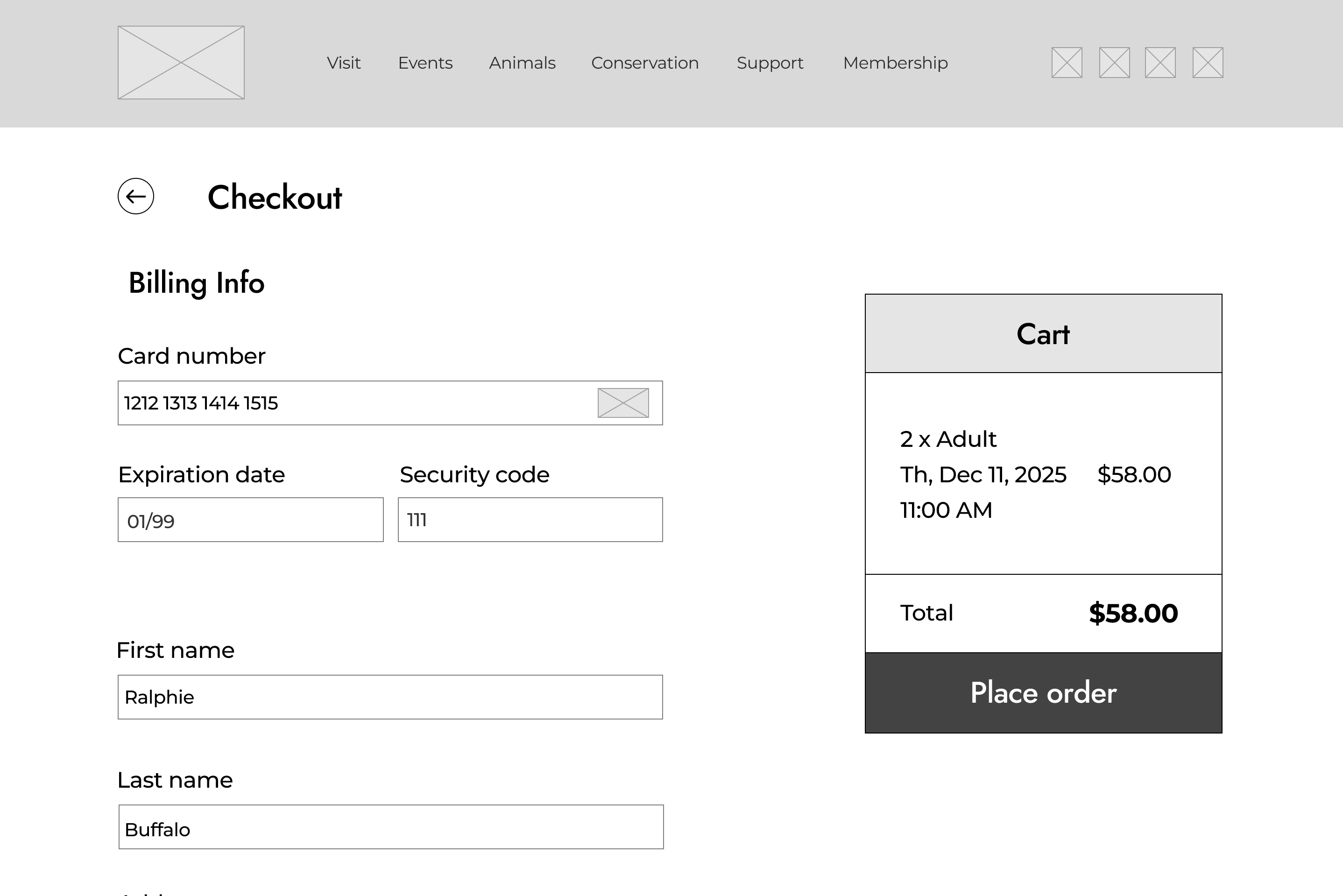 midfid billing page